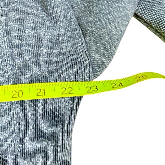 Vtg 90’s Nancy b. NYC blue duster Cardigan silver Buffalo embossed buttons sz XL - Picture 11 of 12